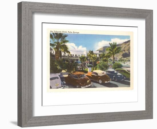 Del Tahquitz Hotel, Palm Springs, California-null-Framed Art Print