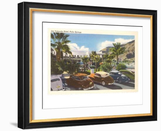 Del Tahquitz Hotel, Palm Springs, California-null-Framed Art Print