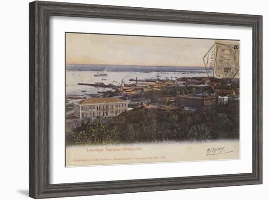 Delagoa Bay and Lourenco Marques, Mozambique-null-Framed Photographic Print