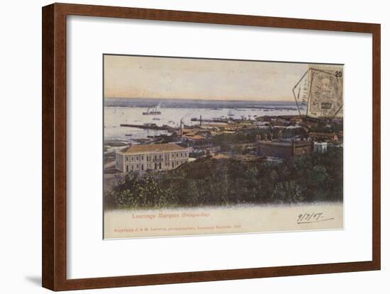 Delagoa Bay and Lourenco Marques, Mozambique-null-Framed Photographic Print