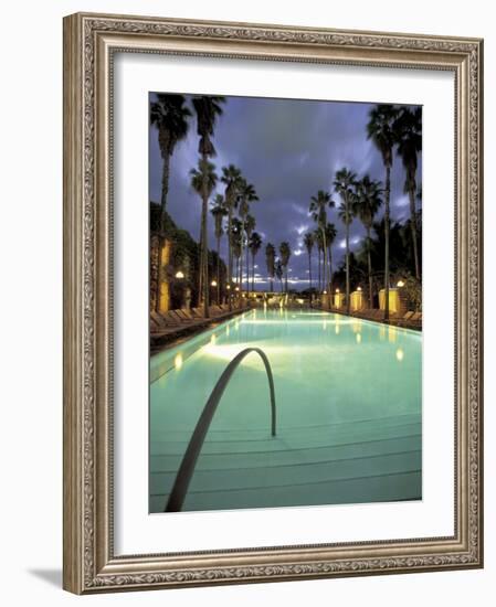 Delano Hotel, South Beach, Miami, Florida, USA-Robin Hill-Framed Photographic Print