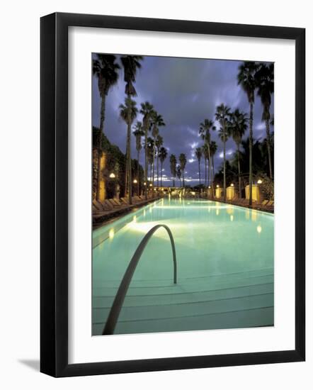 Delano Hotel, South Beach, Miami, Florida, USA-Robin Hill-Framed Photographic Print