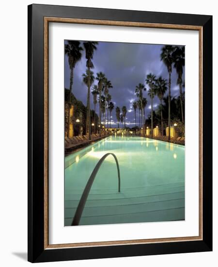 Delano Hotel, South Beach, Miami, Florida, USA-Robin Hill-Framed Photographic Print