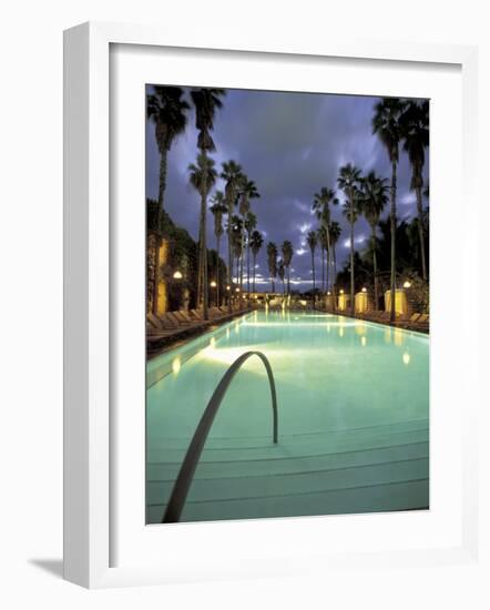 Delano Hotel, South Beach, Miami, Florida, USA-Robin Hill-Framed Photographic Print