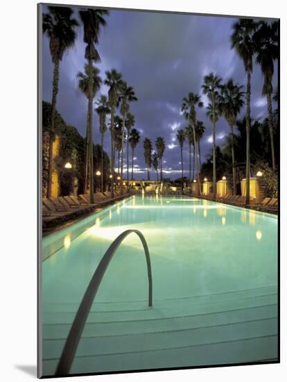 Delano Hotel, South Beach, Miami, Florida, USA-Robin Hill-Mounted Photographic Print