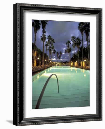 Delano Hotel, South Beach, Miami, Florida, USA-Robin Hill-Framed Photographic Print