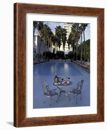 Delano Hotel, South Beach, Miami, Florida, USA-Robin Hill-Framed Photographic Print