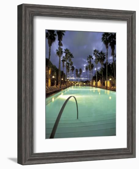 Delano Hotel, South Beach, Miami, Florida, USA-Robin Hill-Framed Photographic Print