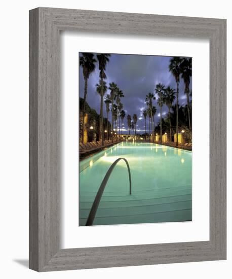 Delano Hotel, South Beach, Miami, Florida, USA-Robin Hill-Framed Photographic Print