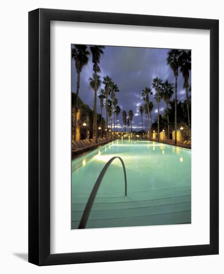 Delano Hotel, South Beach, Miami, Florida, USA-Robin Hill-Framed Photographic Print