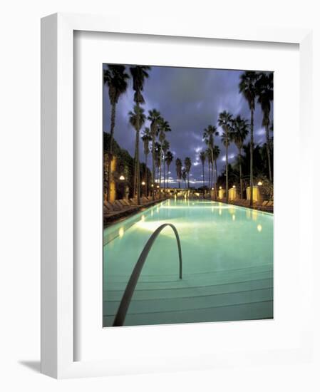 Delano Hotel, South Beach, Miami, Florida, USA-Robin Hill-Framed Photographic Print