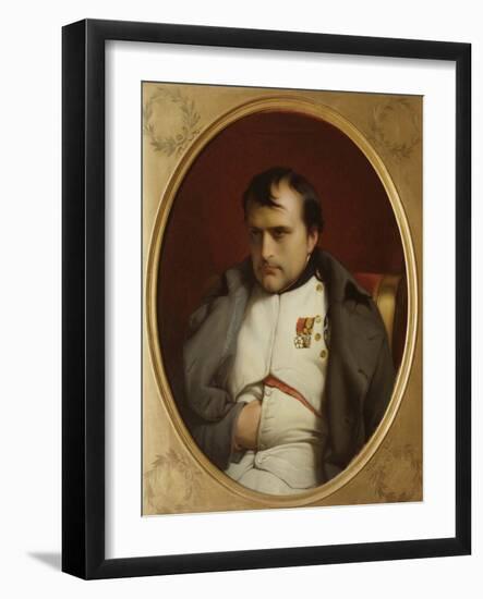 Delaroche, Napoleon after His Farewell Speech at Fontainebleau-Paul Delaroche-Framed Giclee Print