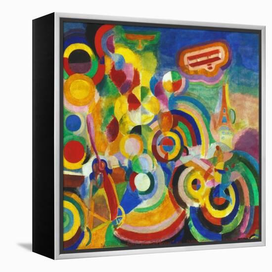 Delaunay: Hommage Bleriot-Robert Delaunay-Framed Premier Image Canvas