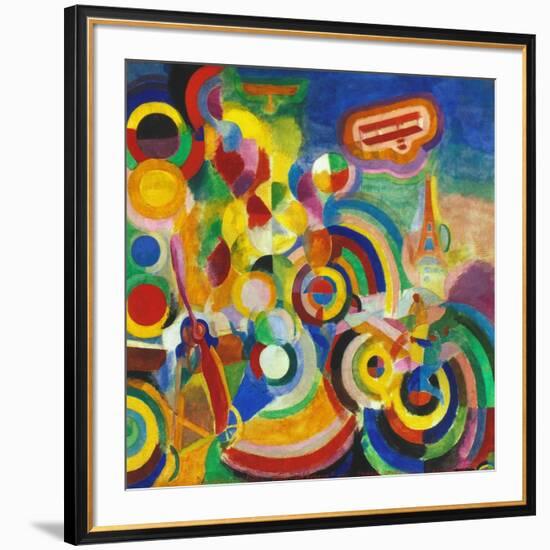 Delaunay: Hommage Bleriot-Robert Delaunay-Framed Giclee Print