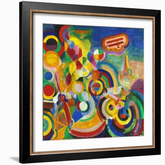 Delaunay: Hommage Bleriot-Robert Delaunay-Framed Giclee Print