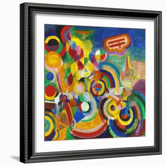 Delaunay: Hommage Bleriot-Robert Delaunay-Framed Giclee Print