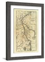 Delaware, c.1795-Mathew Carey-Framed Art Print