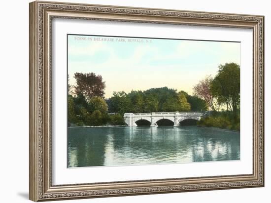 Delaware Park, Buffalo, New York-null-Framed Art Print