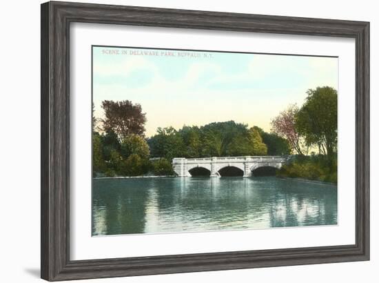 Delaware Park, Buffalo, New York-null-Framed Art Print