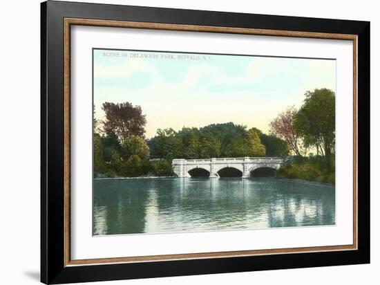 Delaware Park, Buffalo, New York-null-Framed Art Print