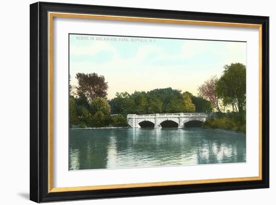 Delaware Park, Buffalo, New York-null-Framed Art Print