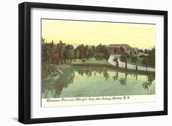 Delaware Park, Buffalo, New York-null-Framed Art Print