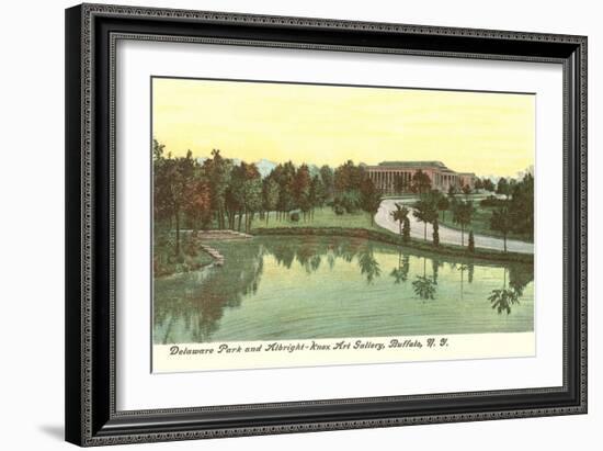 Delaware Park, Buffalo, New York-null-Framed Art Print