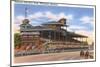 Delaware Park Race Track, Wilmington, Delaware-null-Mounted Art Print