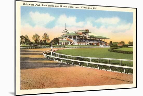 Delaware Park Race Track, Wilmington, Delaware-null-Mounted Art Print