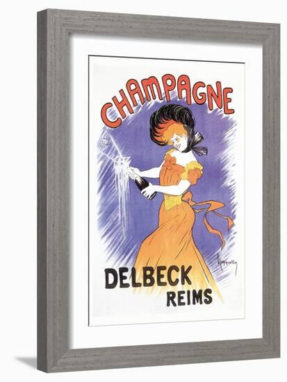 Delbeck Reims Champagne-Leonetto Cappiello-Framed Art Print