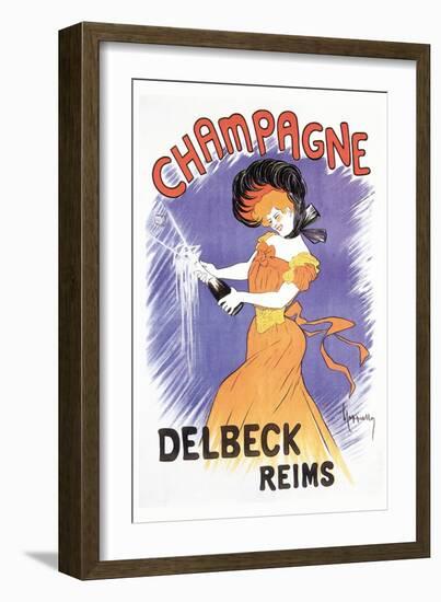 Delbeck Reims Champagne-Leonetto Cappiello-Framed Art Print