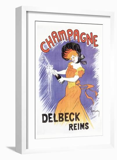 Delbeck Reims Champagne-Leonetto Cappiello-Framed Art Print