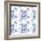 Delft Delight Pattern I-Kristy Rice-Framed Art Print