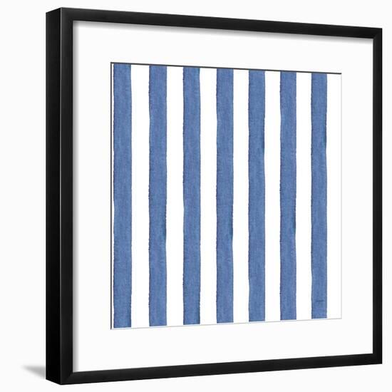 Delft Delight Pattern II-Kristy Rice-Framed Art Print