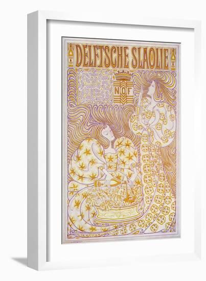 Delft Salad Oil-Jan Toorop-Framed Art Print