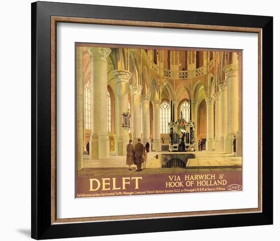 Delft-Anton van Anrooy-Framed Art Print