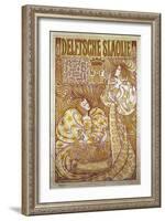 Delftsche Slaolie, Advertising Poster for Salad Dressing, 1895, by Jan Toorop (1858-1928)-Jan Theodore Toorop-Framed Giclee Print