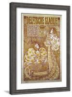 Delftsche Slaolie, Advertising Poster for Salad Dressing, 1895, by Jan Toorop (1858-1928)-Jan Theodore Toorop-Framed Giclee Print