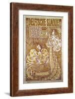 Delftsche Slaolie, Advertising Poster for Salad Dressing, 1895, by Jan Toorop (1858-1928)-Jan Theodore Toorop-Framed Giclee Print