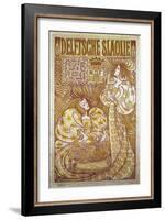 Delftsche Slaolie, Advertising Poster for Salad Dressing, 1895, by Jan Toorop (1858-1928)-Jan Theodore Toorop-Framed Giclee Print