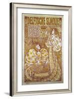 Delftsche Slaolie, Advertising Poster for Salad Dressing, 1895, by Jan Toorop (1858-1928)-Jan Theodore Toorop-Framed Giclee Print