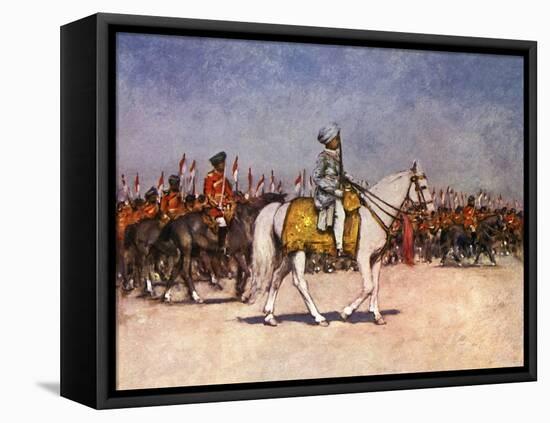 Delhi Durbar, 1903-Mortimer Ludington Menpes-Framed Premier Image Canvas