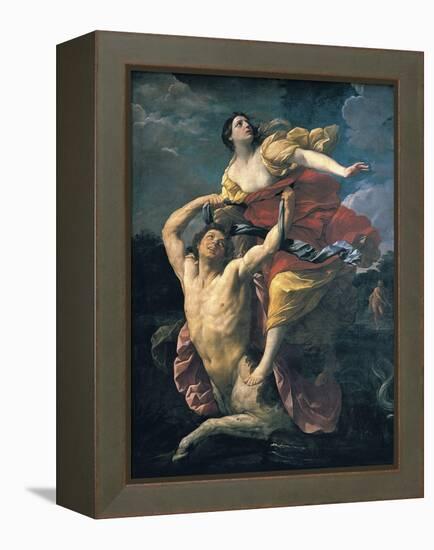 Delianira Abducted by the Centaur Nessus-Guido Reni-Framed Stretched Canvas