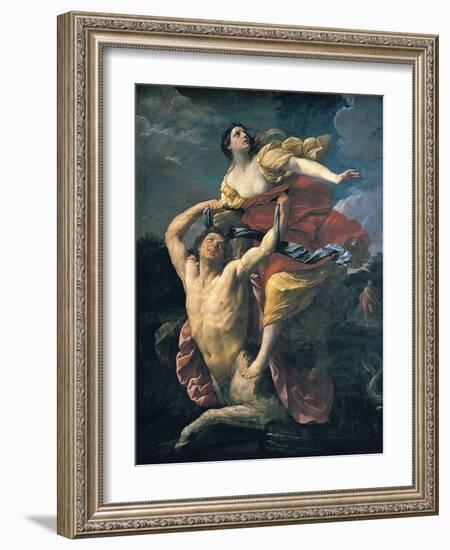 Delianira Abducted by the Centaur Nessus-Guido Reni-Framed Art Print