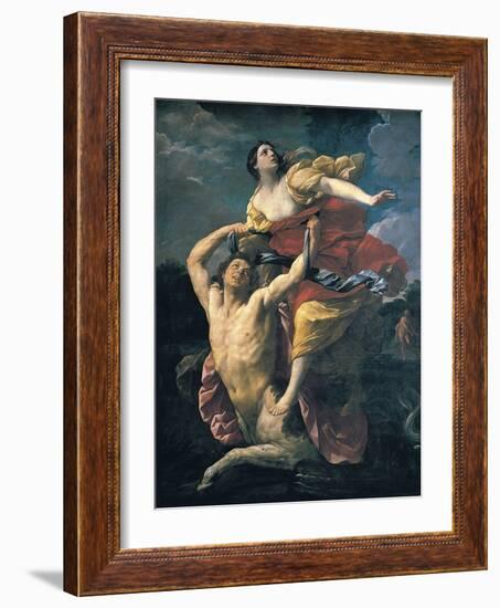 Delianira Abducted by the Centaur Nessus-Guido Reni-Framed Art Print