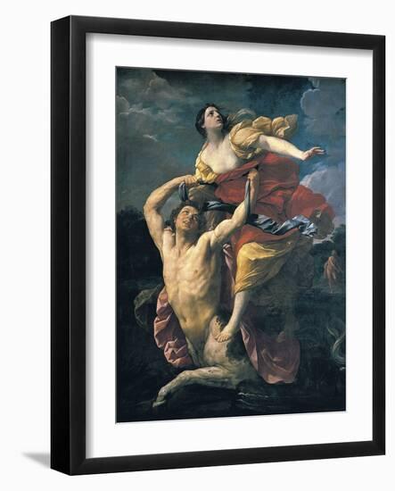 Delianira Abducted by the Centaur Nessus-Guido Reni-Framed Art Print