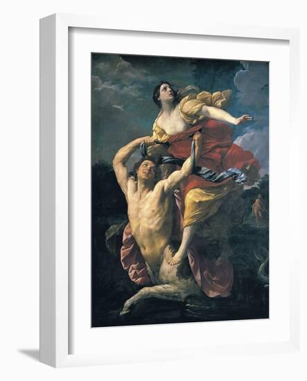 Delianira Abducted by the Centaur Nessus-Guido Reni-Framed Art Print