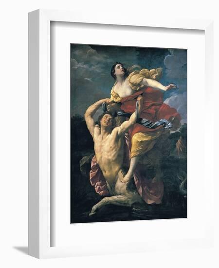 Delianira Abducted by the Centaur Nessus-Guido Reni-Framed Art Print