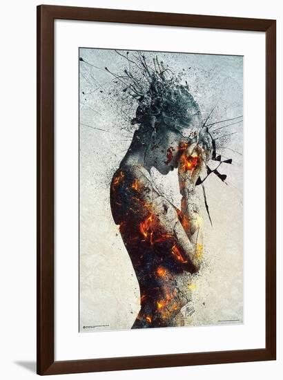 Deliberation-Mario Nevado-Framed Art Print