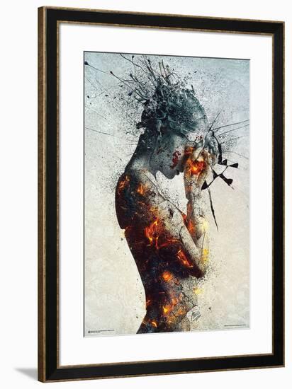 Deliberation-Mario Nevado-Framed Art Print